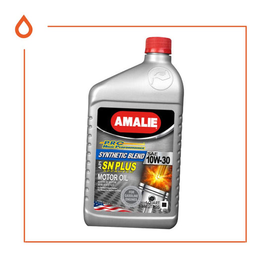 Aceite motor Amalie 10w30 qto